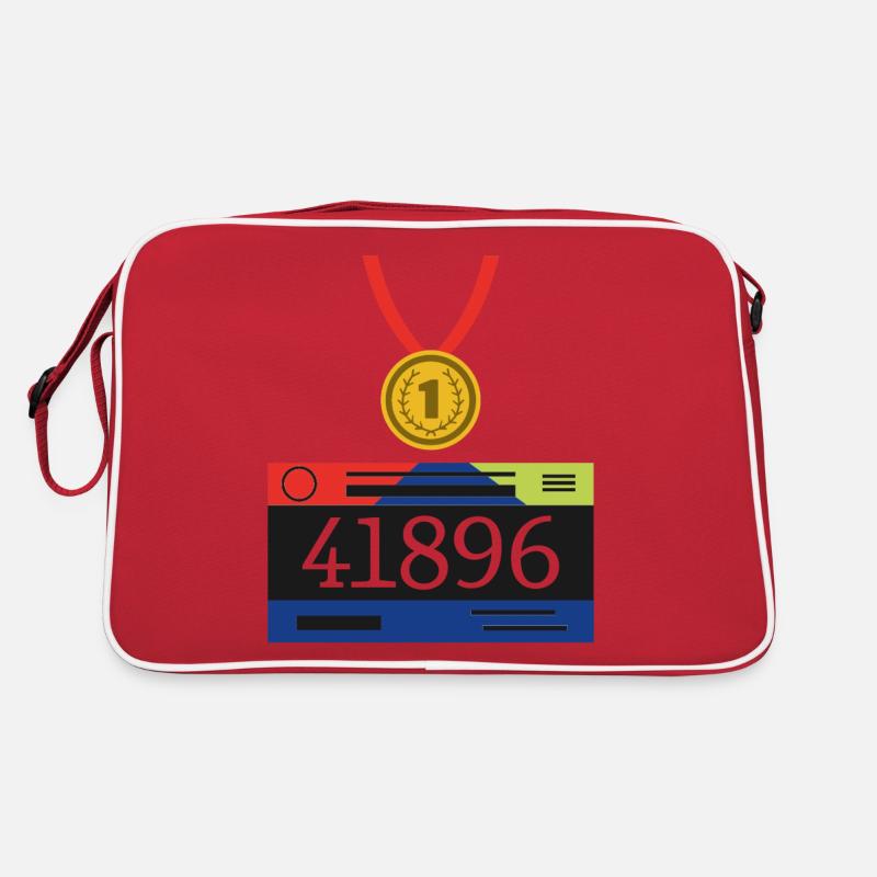 Running Runner Half Marathon Retro Tasche