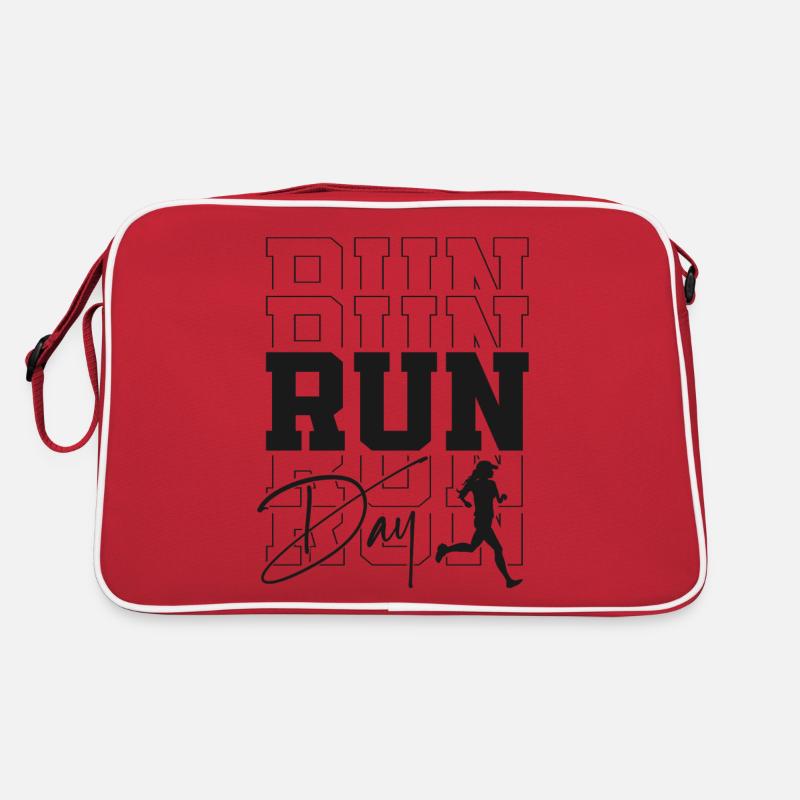 Running Runner Half Marathon Retro Tasche