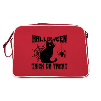 halloween | trick or treat - Sac Retro - rouge/blanc - Dos