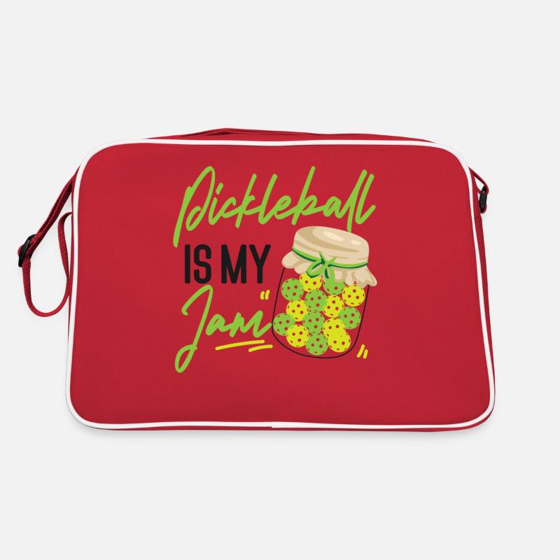 Pickleball Pickleball Is My Jam Retro Tasche