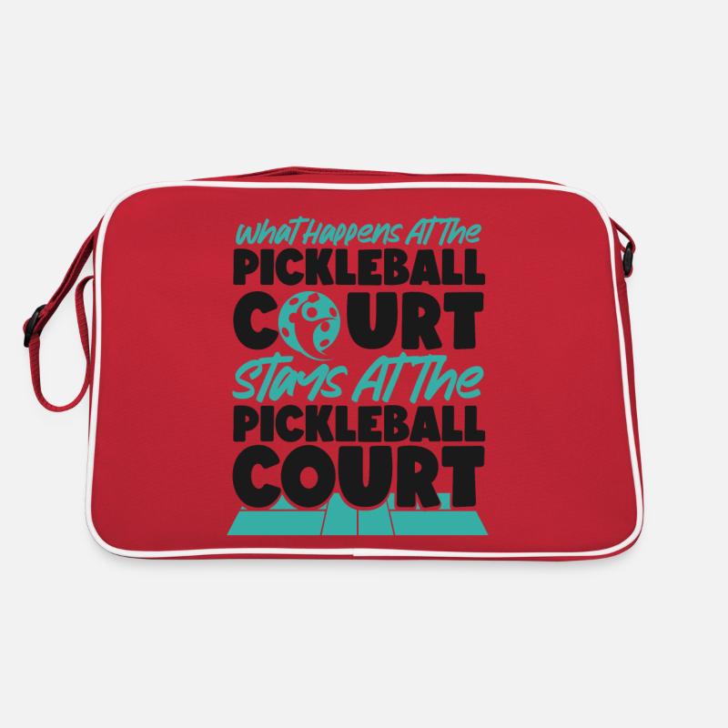 Pickleball What Happens At The Retro Tasche
