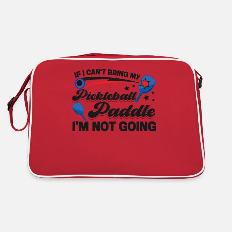 Pickleball If I Can't Bring My Retro Tasche