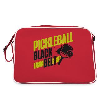 Pickleball Pickleball Black Belt - Sac Retro - rouge/blanc - Dos