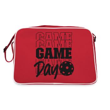 Pickleball Game Day - Retro Bag - red/white - Back