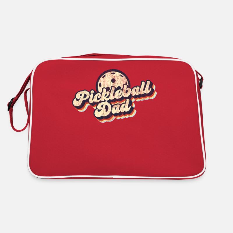 Pickleball Papa Père Rétro Sac Retro