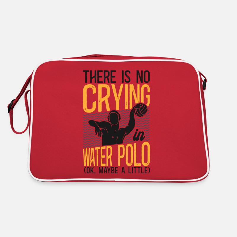 Water Polo There Is No Crying In Retro Tasche