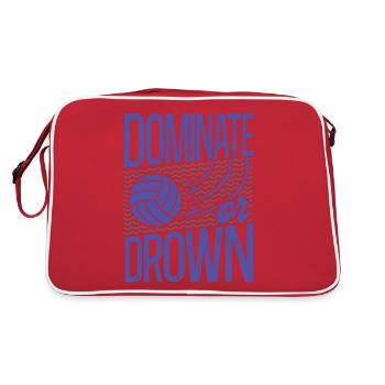 Water Polo Vintage Dominate Or - Retro Bag - red/white - Back