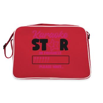 Karaoké Chanteur Karaoké Star In - Sac Retro - rouge/blanc - Dos