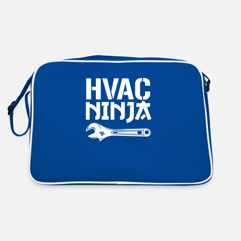 HVAC Ninja, Technician Retro Tasche
