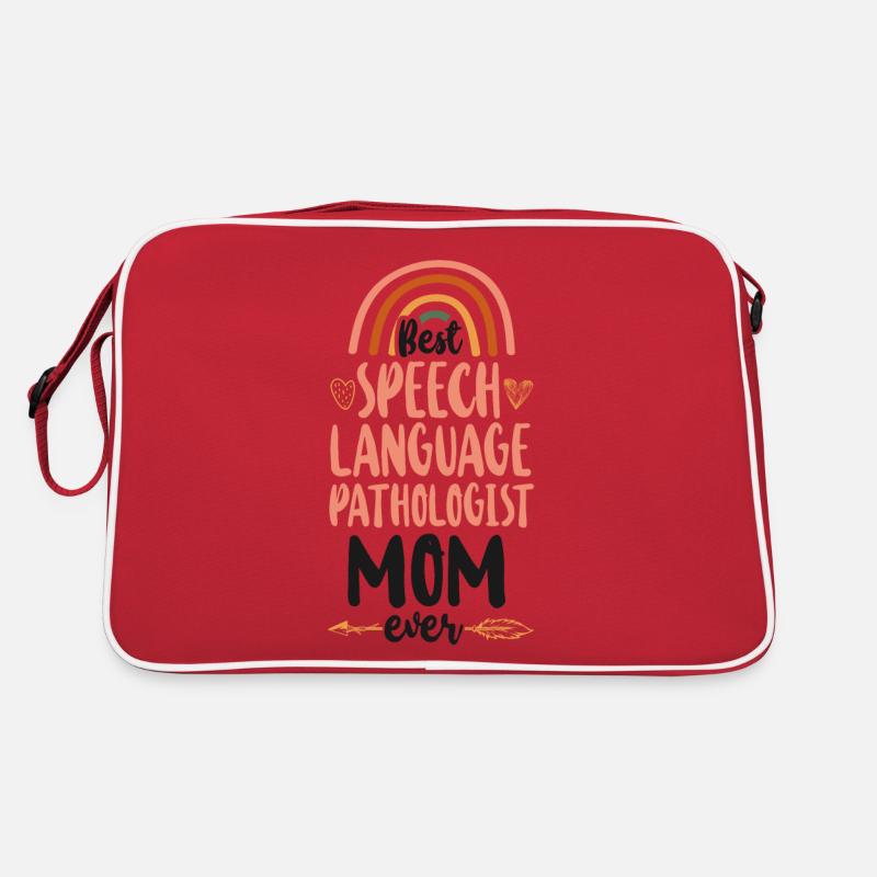 Speech Therapist Therapy Assistant Retro Bag