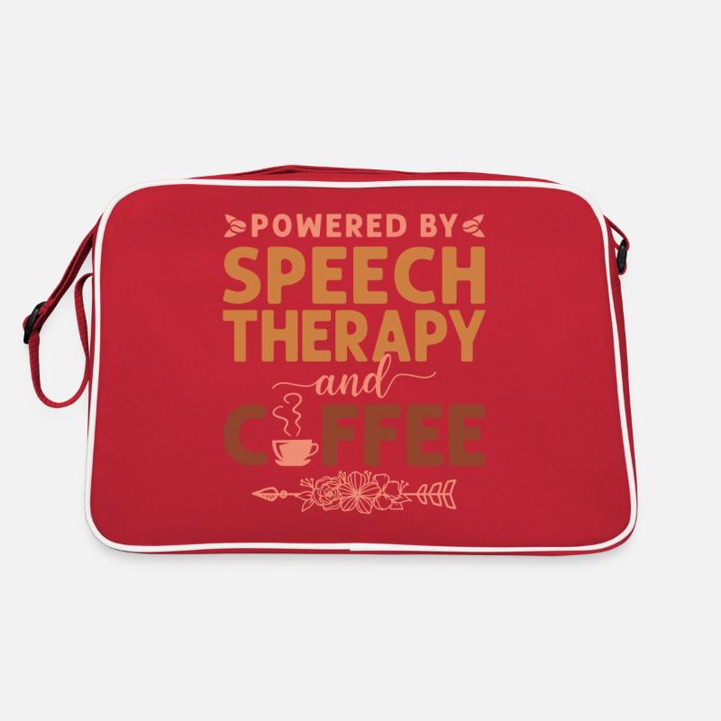 Speech Therapist Therapy Assistant Retro Tasche