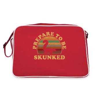 Prepare To Be Skunked, cribbage - Retro Tasche - Rot/Weiß - Hinten
