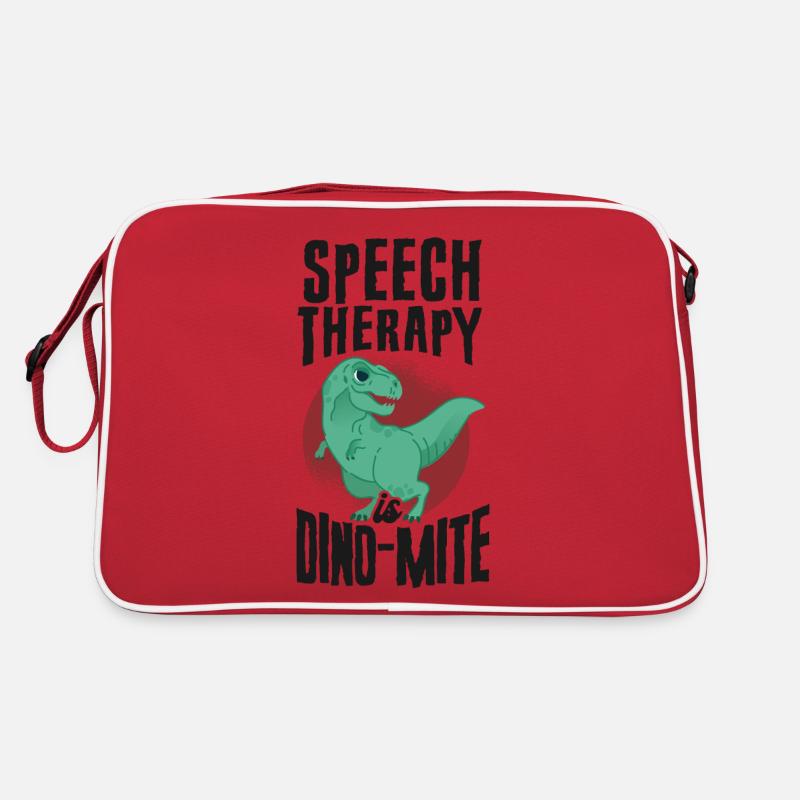 Speech Therapist Therapy Assistant Retro Tasche
