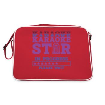 Karaoké Chanteur Karaoké Star In - Sac Retro - rouge/blanc - Dos