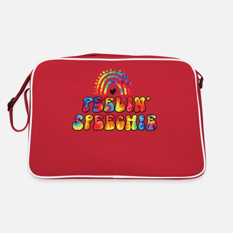 Speech Therapist Therapy Assistant Retro Tasche