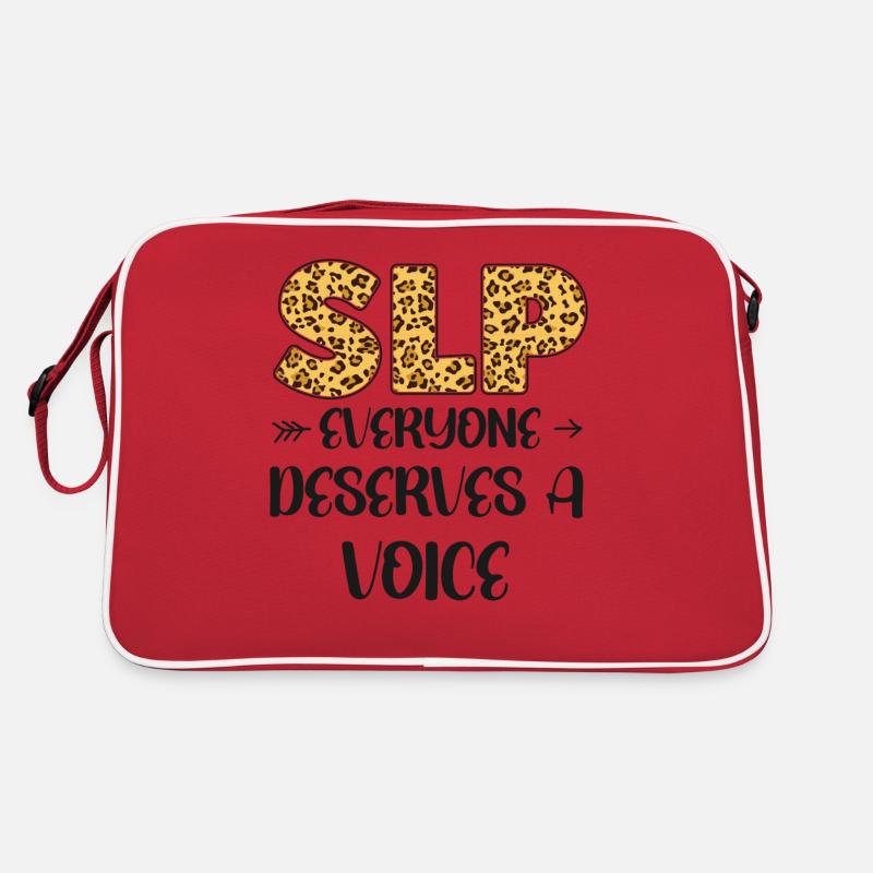 Speech Therapist Therapy Assistant Retro Tasche