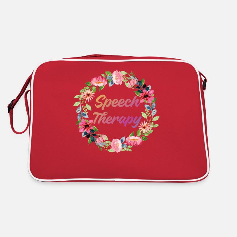 Speech Therapist Therapy Assistant Retro Tasche