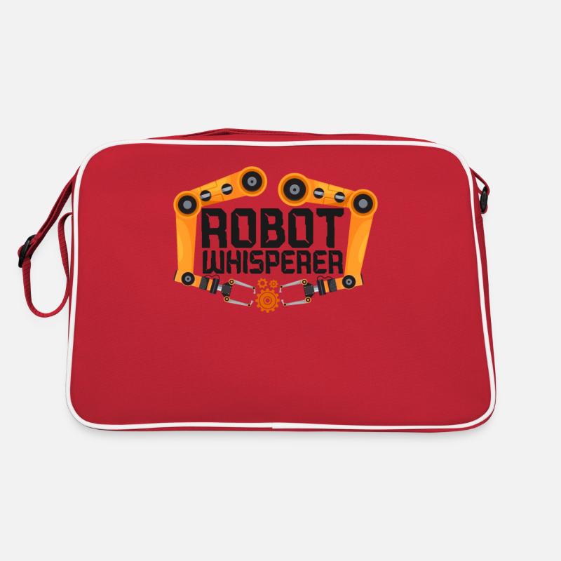 Robot Robotique Ingénieur Robot Sac Retro