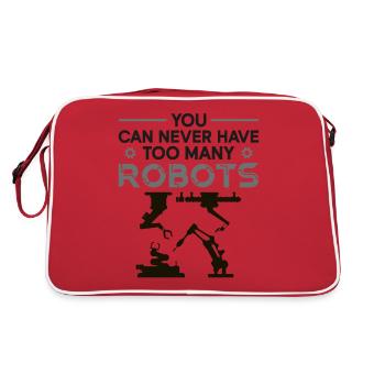 Ingénieur en robotique robotique vous pouvez - Sac Retro - rouge/blanc - Dos