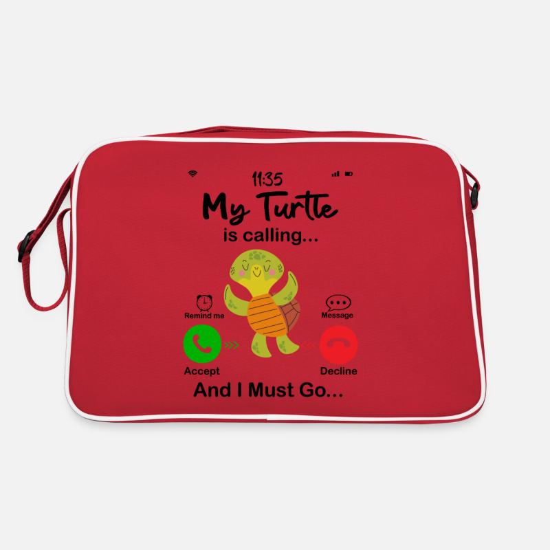 My Turtle Is Calling Sac Retro