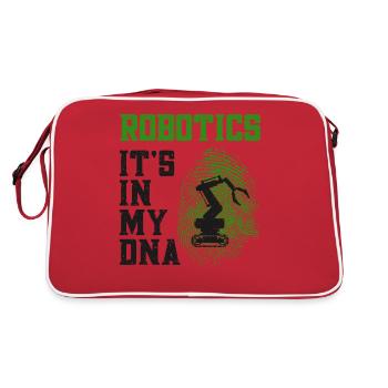 Robot Robotique Ingénieur Robotique Robotique - Sac Retro - rouge/blanc - Dos