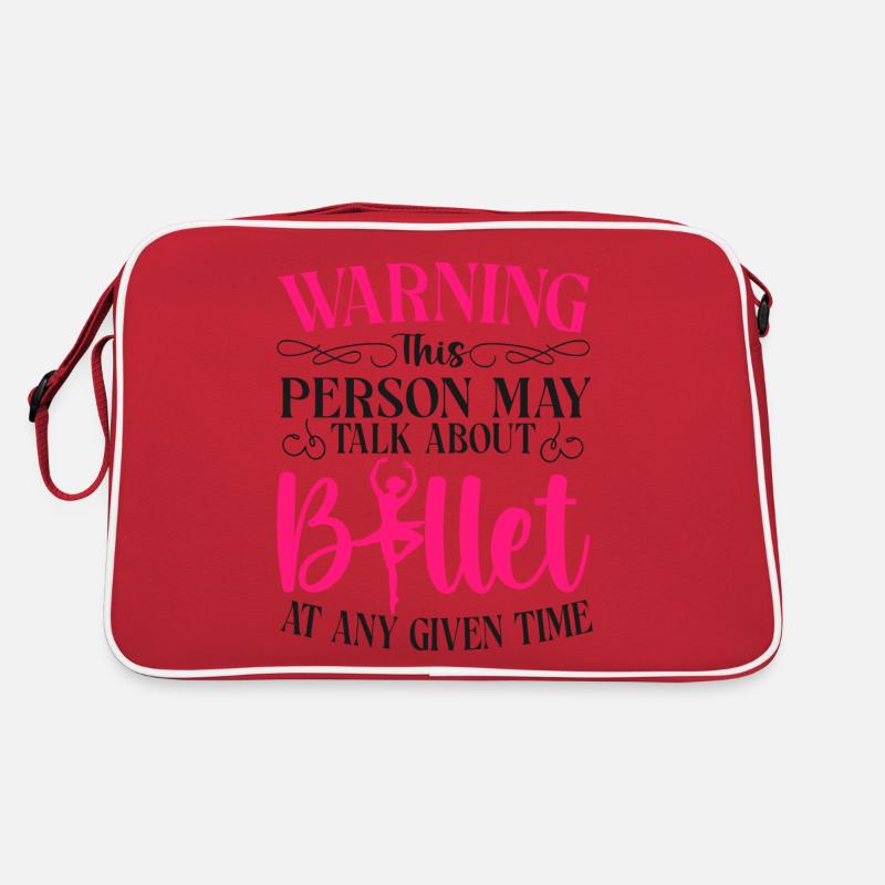 Ballet Danseuse Danse Ballerine Sac Retro