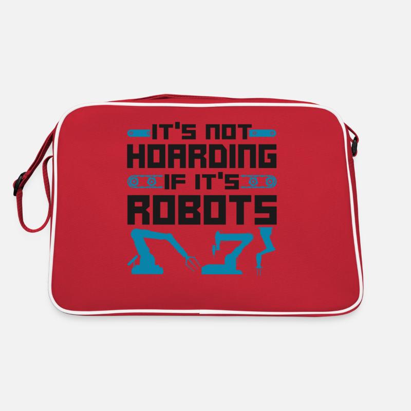 Robot Robotics Engineer Vintage Retro Tasche