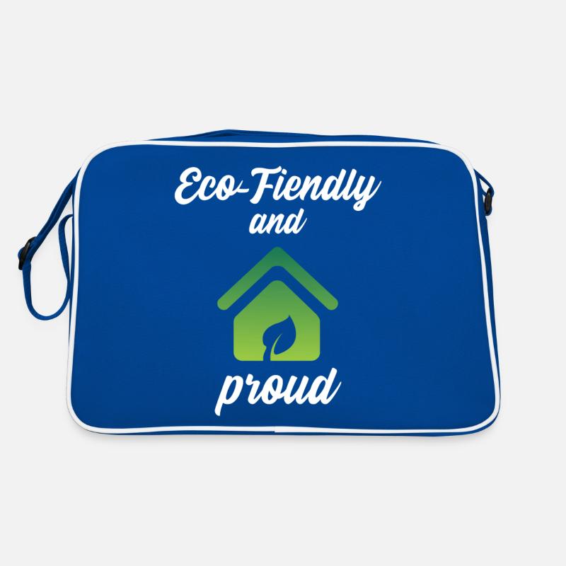 Eco-Friendly and Proud Retro Tasche