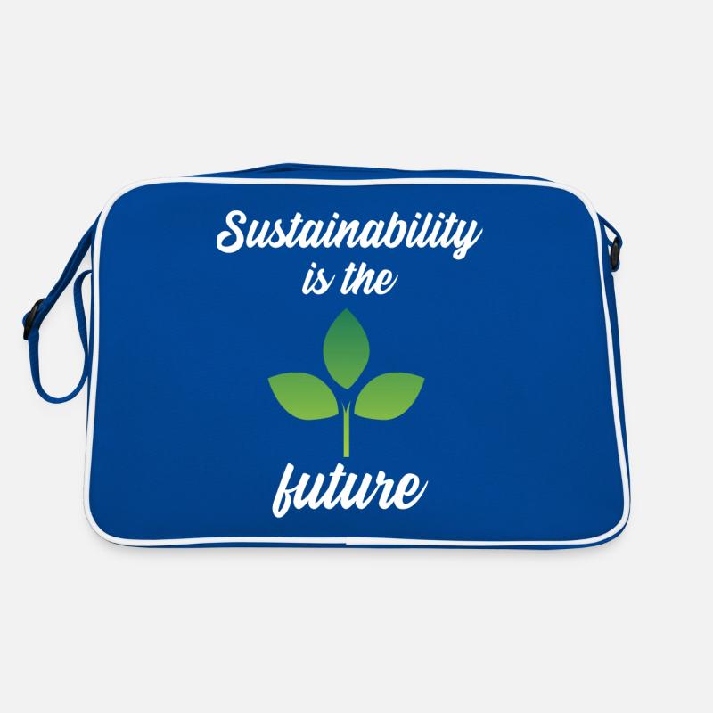 Sustainability is the future Retro Tasche
