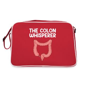 Colon Whisperer, Endoscopie Gastroentérologie - Sac Retro - rouge/blanc - Dos