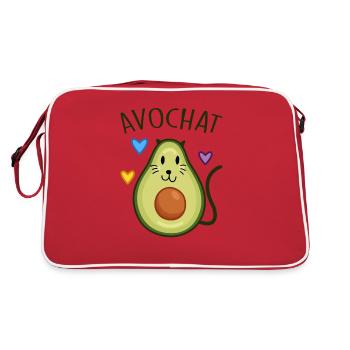 Avochat - Sac Retro - rouge/blanc - Dos