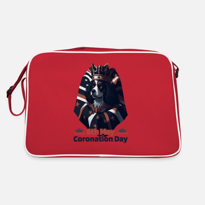 King's Coronation Day May 6th, 2023 Celebration Retro Tasche
