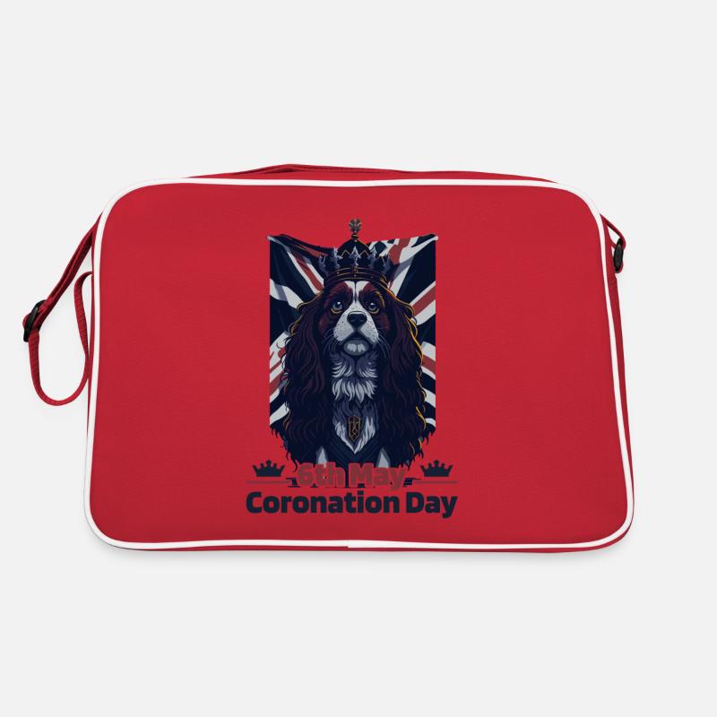 King's Coronation Day May 6th, 2023 Celebration Retro Tasche