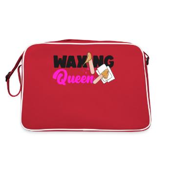 Esthetician Skincare Beautician - Retro Tasche - Rot/Weiß - Hinten