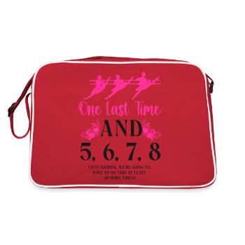 Ballet Danseuse Danse Ballerine - Sac Retro - rouge/blanc - Dos