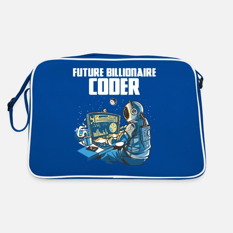 Future billionaire coder Retro Bag
