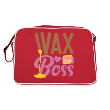 Cute Esthetician Skincare - Retro Tasche - Rot/Weiß - Hinten