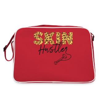 Soins de la peau de l’esthéticienne mignonne - Sac Retro - rouge/blanc - Dos