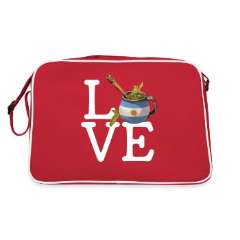 Yerba Mate argentine - Sac Retro - rouge/blanc - Dos