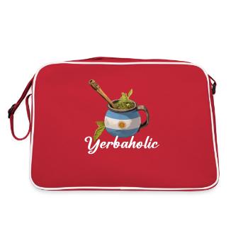 Yerba Mate argentine - Sac Retro - rouge/blanc - Dos