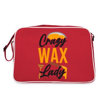 Cute Esthetician Skincare - Retro Tasche - Rot/Weiß - Hinten