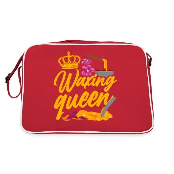 Esthetician Skincare Beautician - Retro Tasche - Rot/Weiß - Hinten