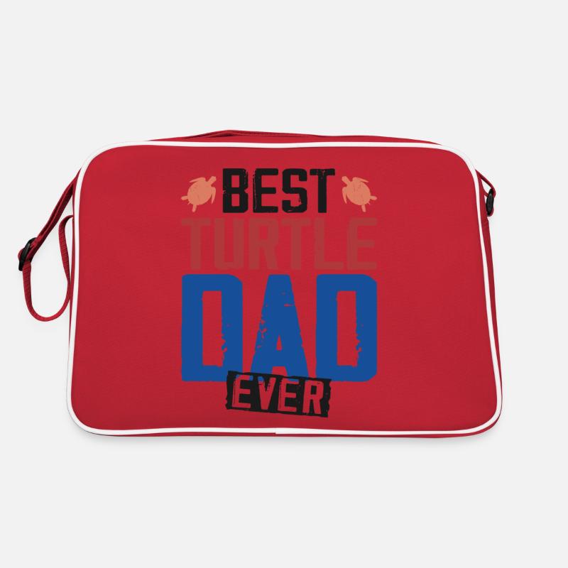 Sea Turtle Tortoise Dad Best Sac Retro