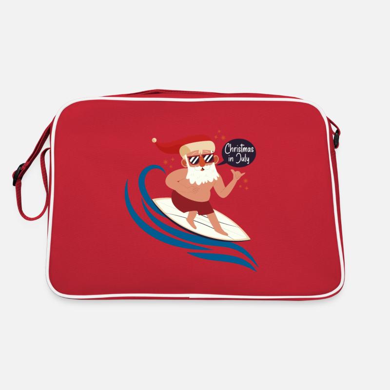 Weihnachten Weihnachten im Juli Retro Tasche