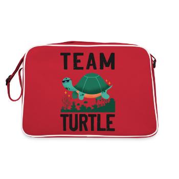 Tortue de mer Tortue Tortue Tortue - Sac Retro - rouge/blanc - Dos