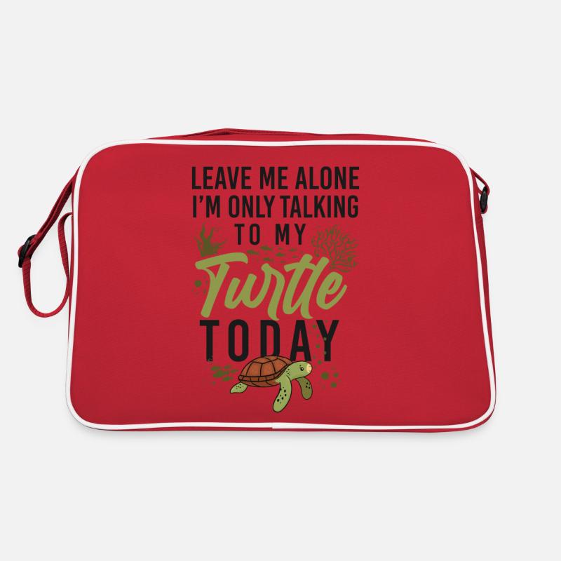 Tortue de mer Laissez-moi tranquille Sac Retro