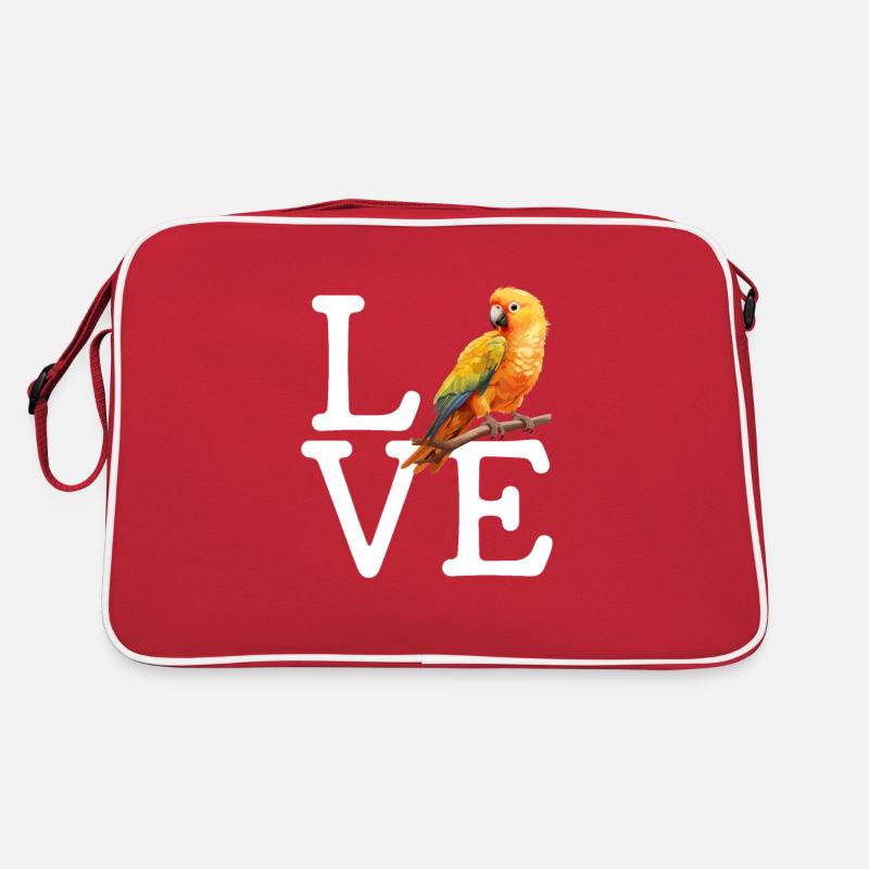 Sun Conure, parrot Conure Retro Tasche