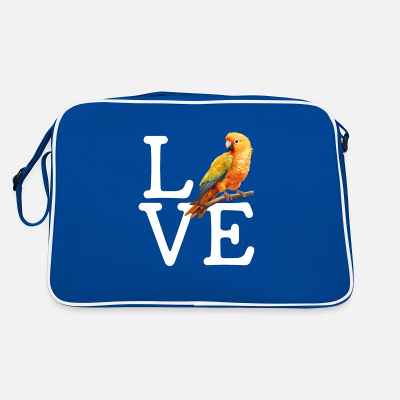 Sun Conure, parrot Conure Retro Tasche