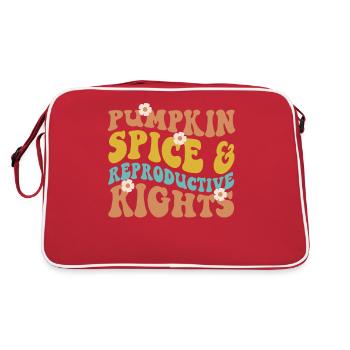 Épice de citrouille féministe - Sac Retro - rouge/blanc - Dos
