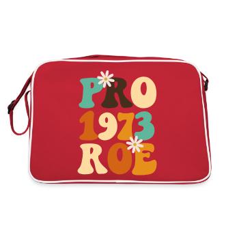 Feminist Pro 1973 Roe - Retro Bag - red/white - Back